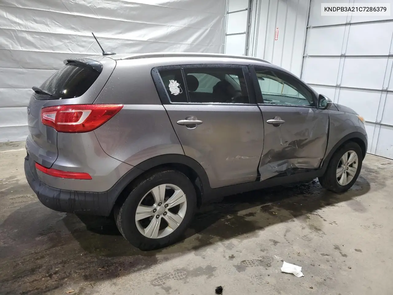 2012 Kia Sportage Base VIN: KNDPB3A21C7286379 Lot: 52808445