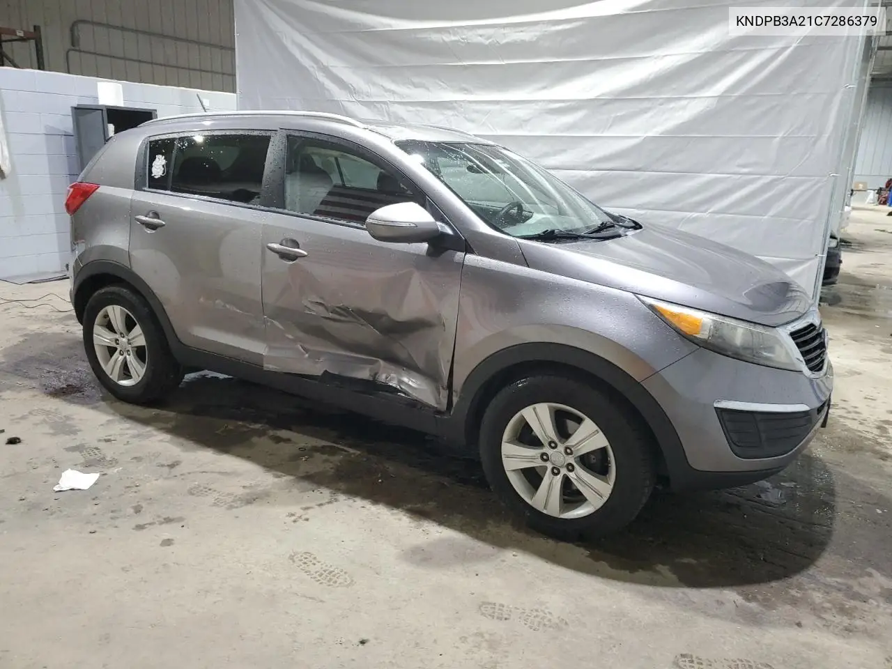 2012 Kia Sportage Base VIN: KNDPB3A21C7286379 Lot: 52808445
