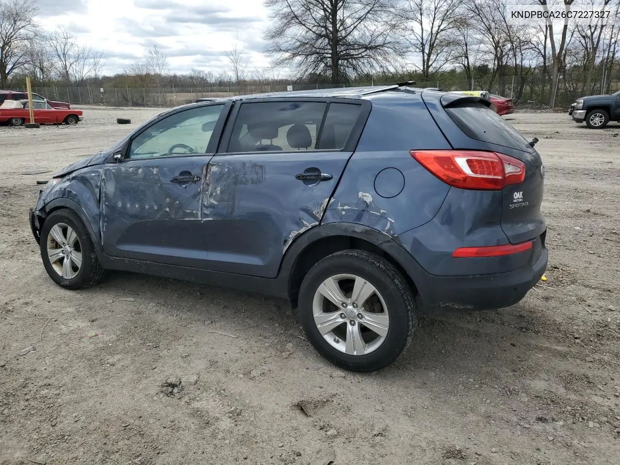 2012 Kia Sportage Lx VIN: KNDPBCA26C7227327 Lot: 53159915