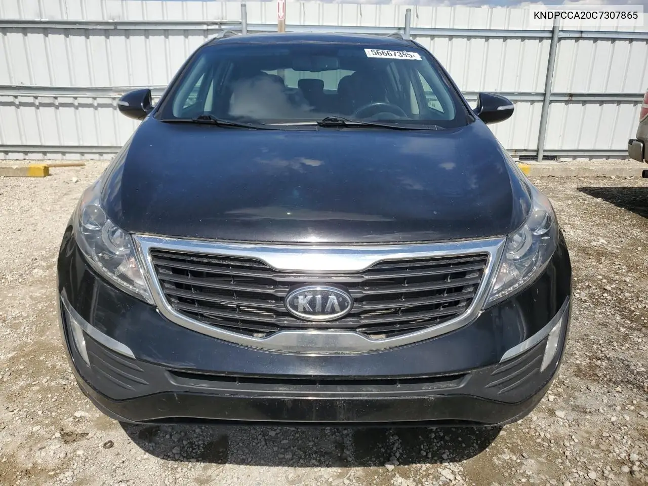 2012 Kia Sportage Ex VIN: KNDPCCA20C7307865 Lot: 56667395