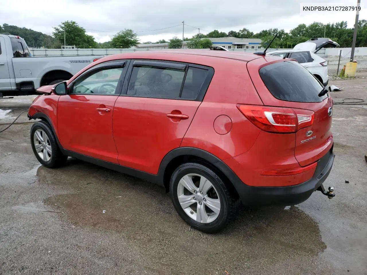 2012 Kia Sportage Base VIN: KNDPB3A21C7287919 Lot: 61165585