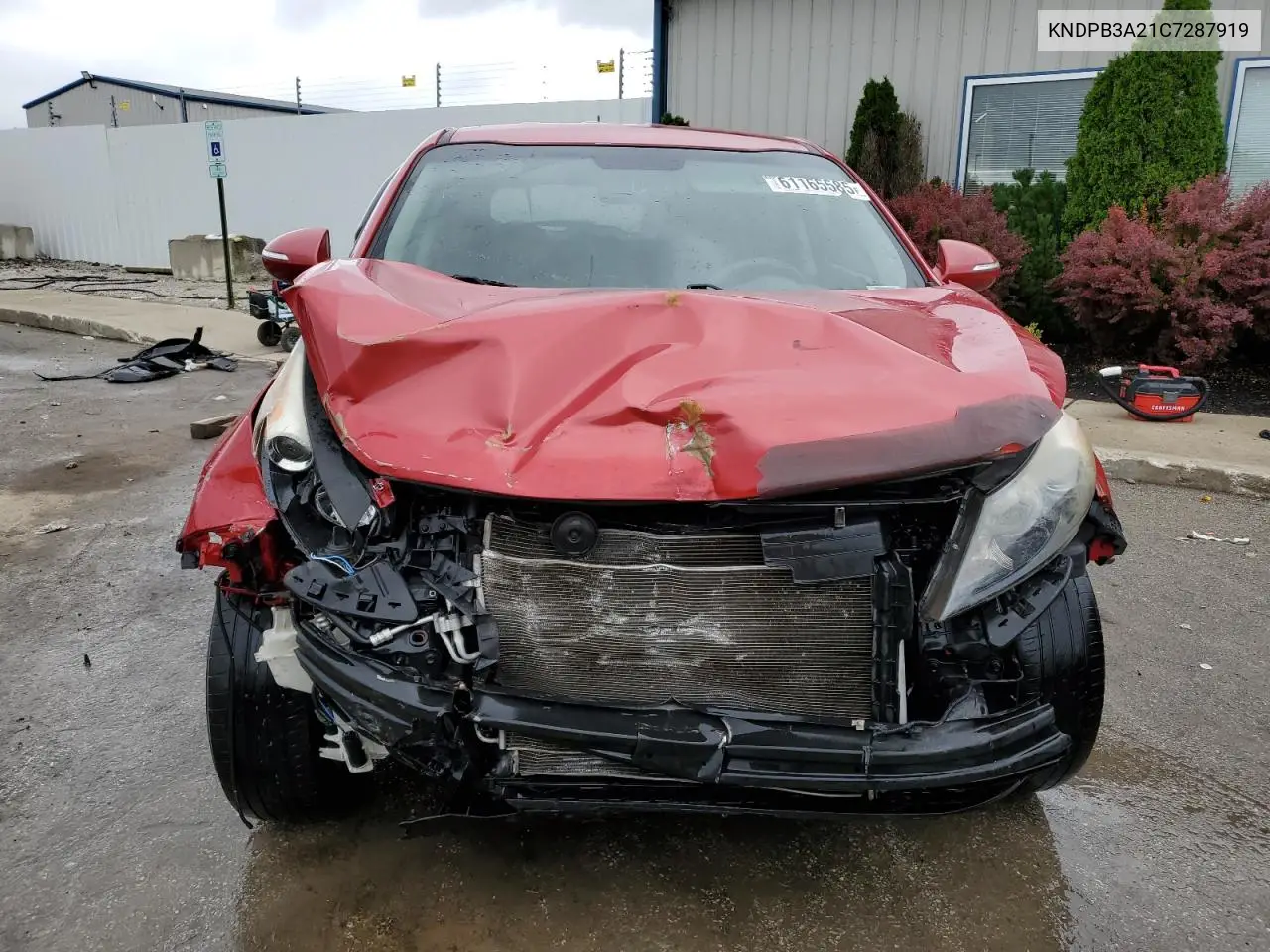 2012 Kia Sportage Base VIN: KNDPB3A21C7287919 Lot: 61165585