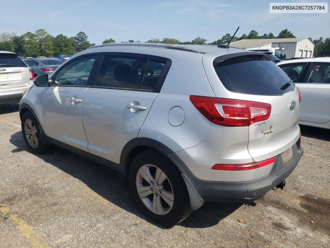 2012 Kia Sportage Base VIN: KNDPB3A28C7257784 Lot: 61679195