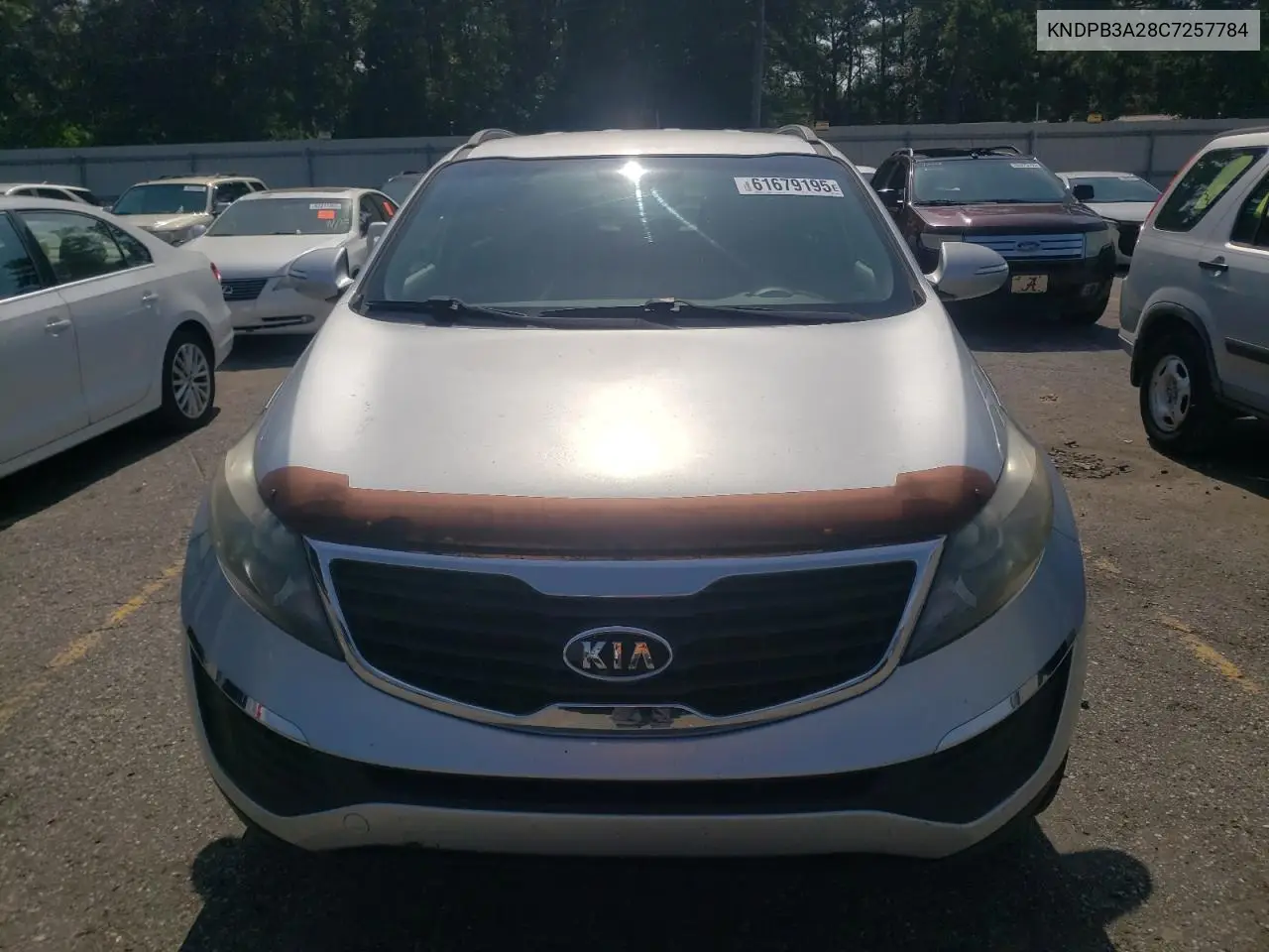2012 Kia Sportage Base VIN: KNDPB3A28C7257784 Lot: 61679195