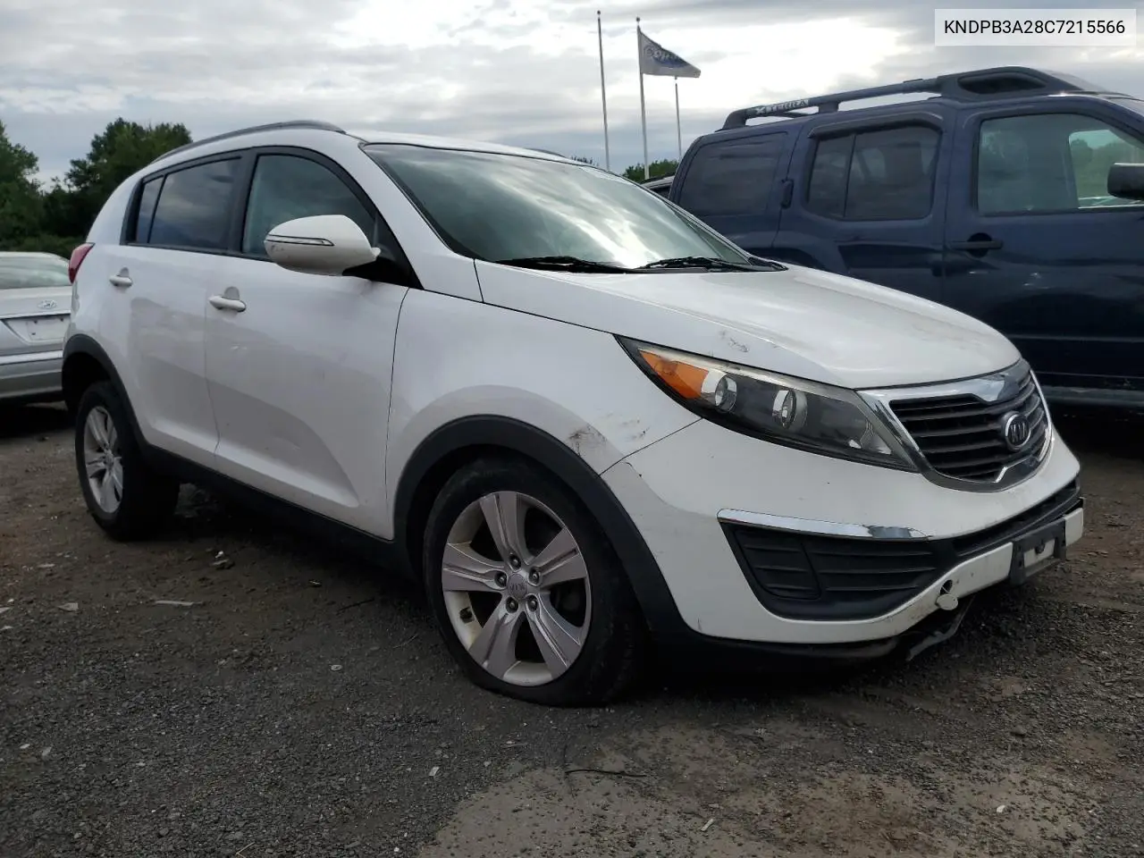 2012 Kia Sportage Base VIN: KNDPB3A28C7215566 Lot: 61909095