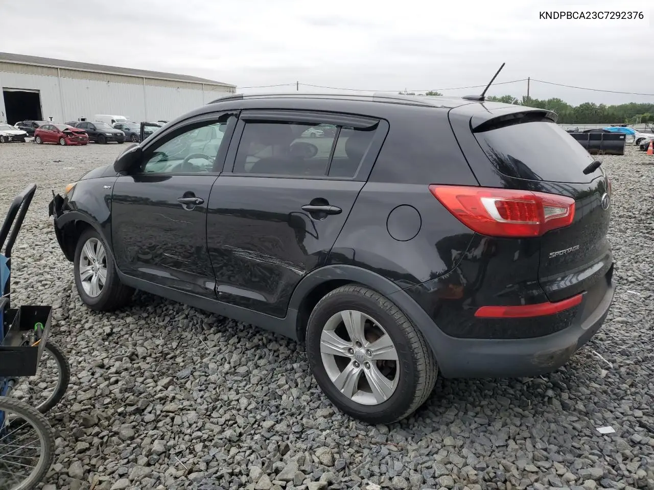 2012 Kia Sportage Lx VIN: KNDPBCA23C7292376 Lot: 62614005