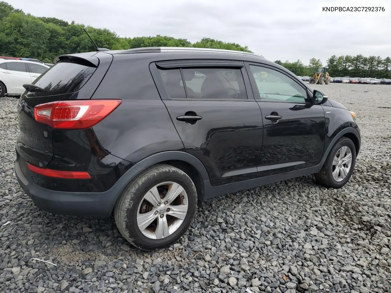 2012 Kia Sportage Lx VIN: KNDPBCA23C7292376 Lot: 62614005
