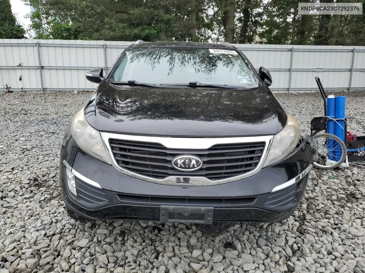 2012 Kia Sportage Lx VIN: KNDPBCA23C7292376 Lot: 62614005