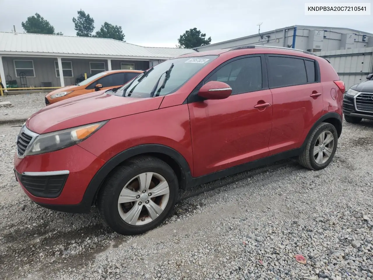 2012 Kia Sportage Base VIN: KNDPB3A20C7210541 Lot: 62957825