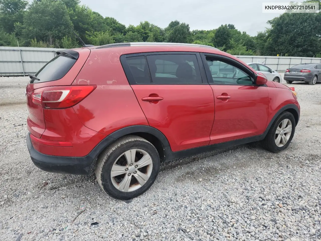 2012 Kia Sportage Base VIN: KNDPB3A20C7210541 Lot: 62957825