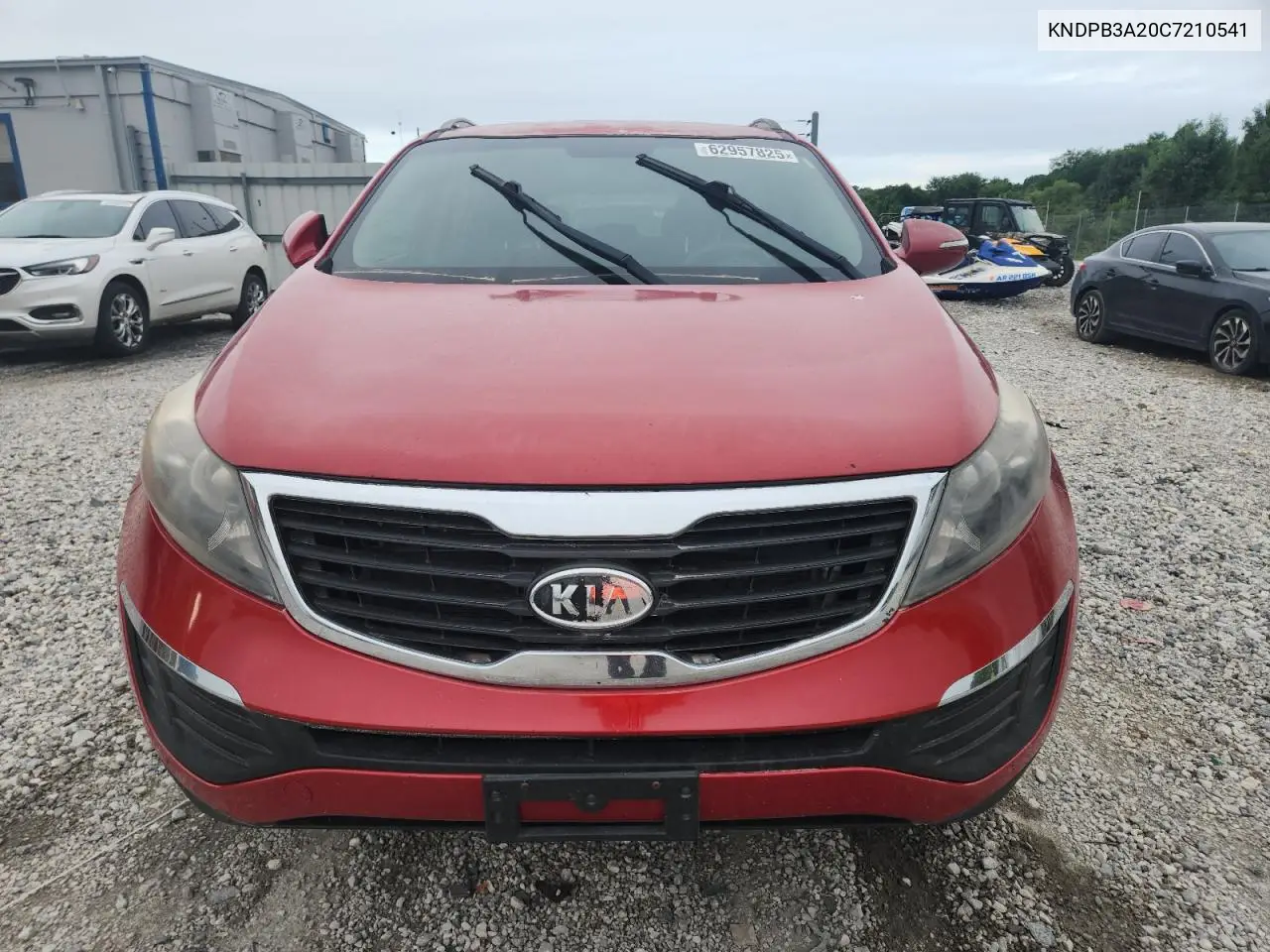 2012 Kia Sportage Base VIN: KNDPB3A20C7210541 Lot: 62957825