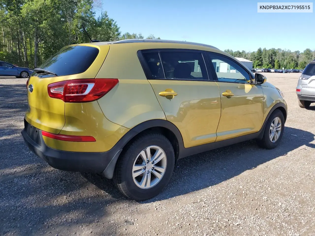 2012 Kia Sportage Base VIN: KNDPB3A2XC7195515 Lot: 65694465