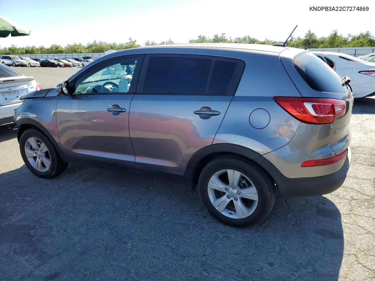 2012 Kia Sportage Base VIN: KNDPB3A22C7274869 Lot: 66119545