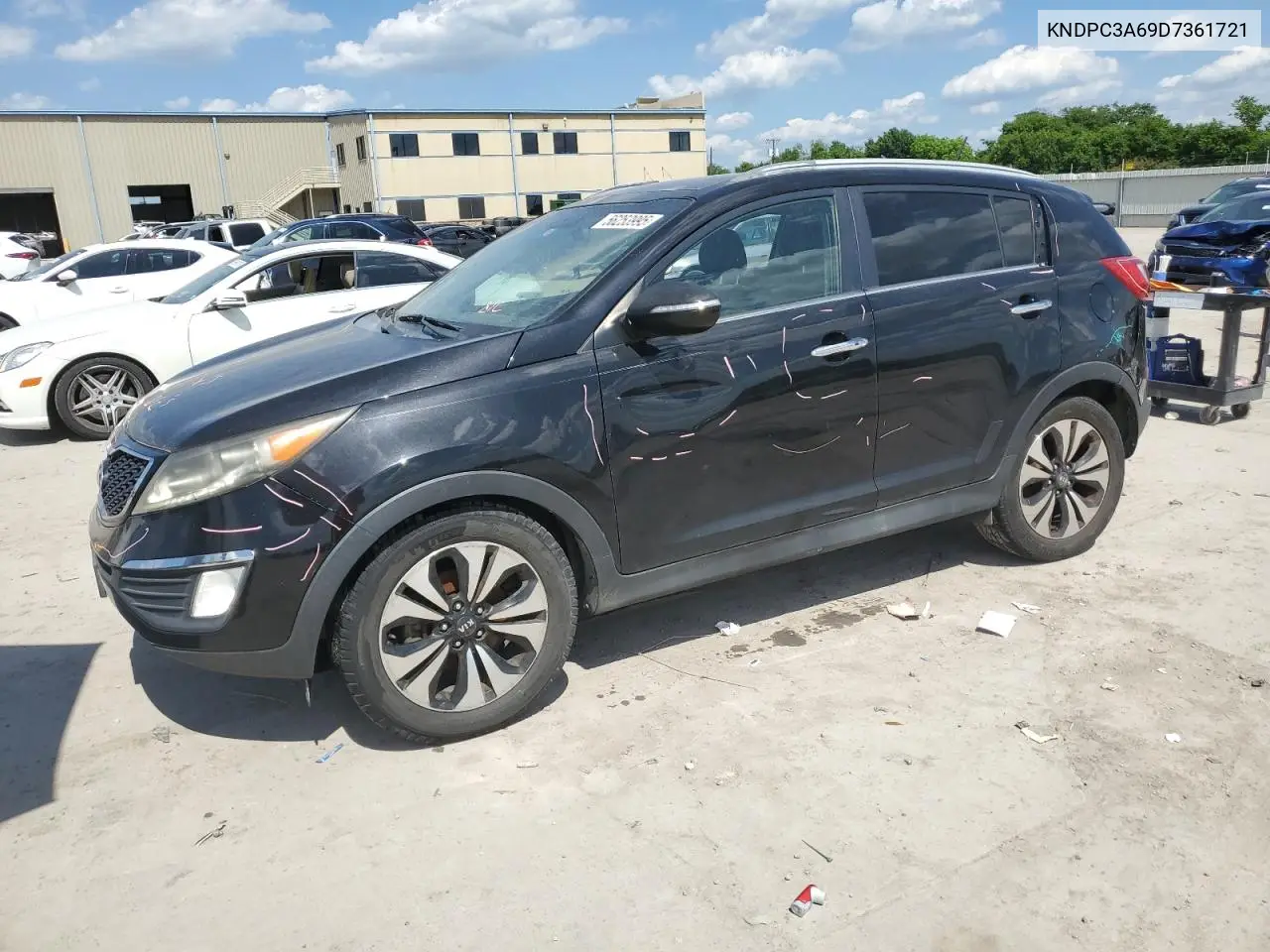 2013 Kia Sportage Sx VIN: KNDPC3A69D7361721 Lot: 56253995