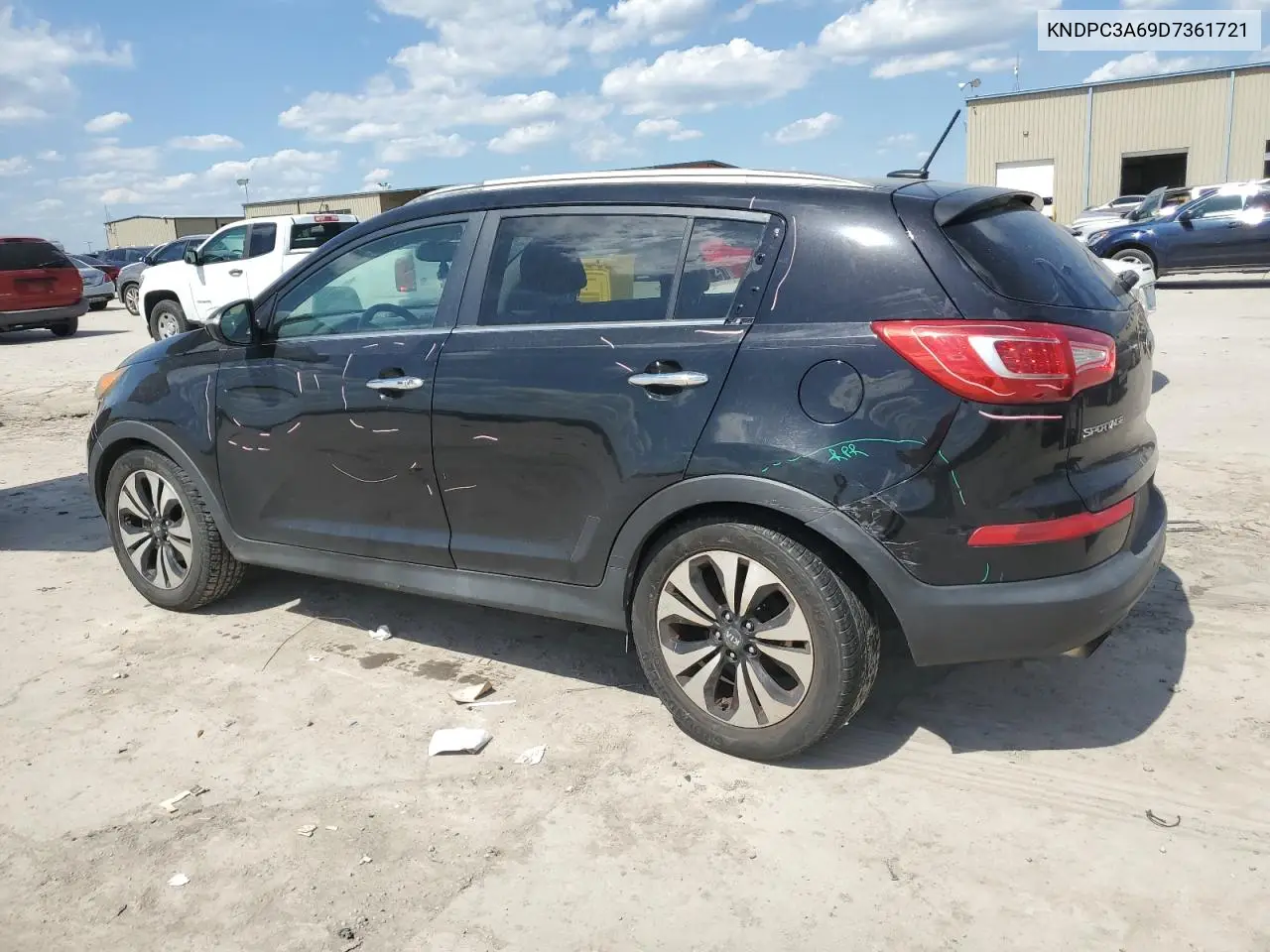 2013 Kia Sportage Sx VIN: KNDPC3A69D7361721 Lot: 56253995