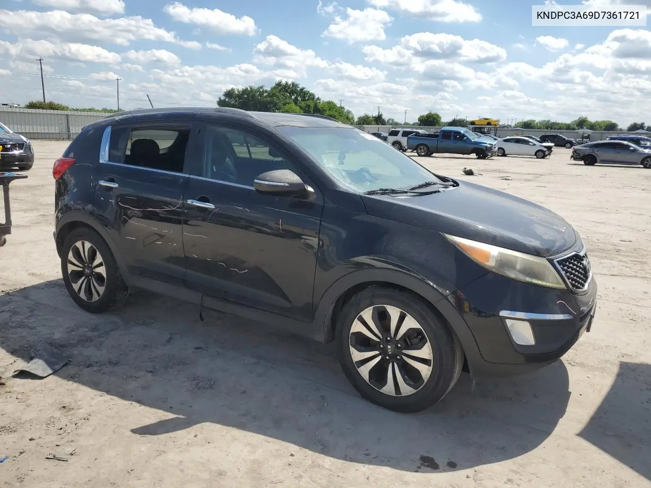 2013 Kia Sportage Sx VIN: KNDPC3A69D7361721 Lot: 56253995