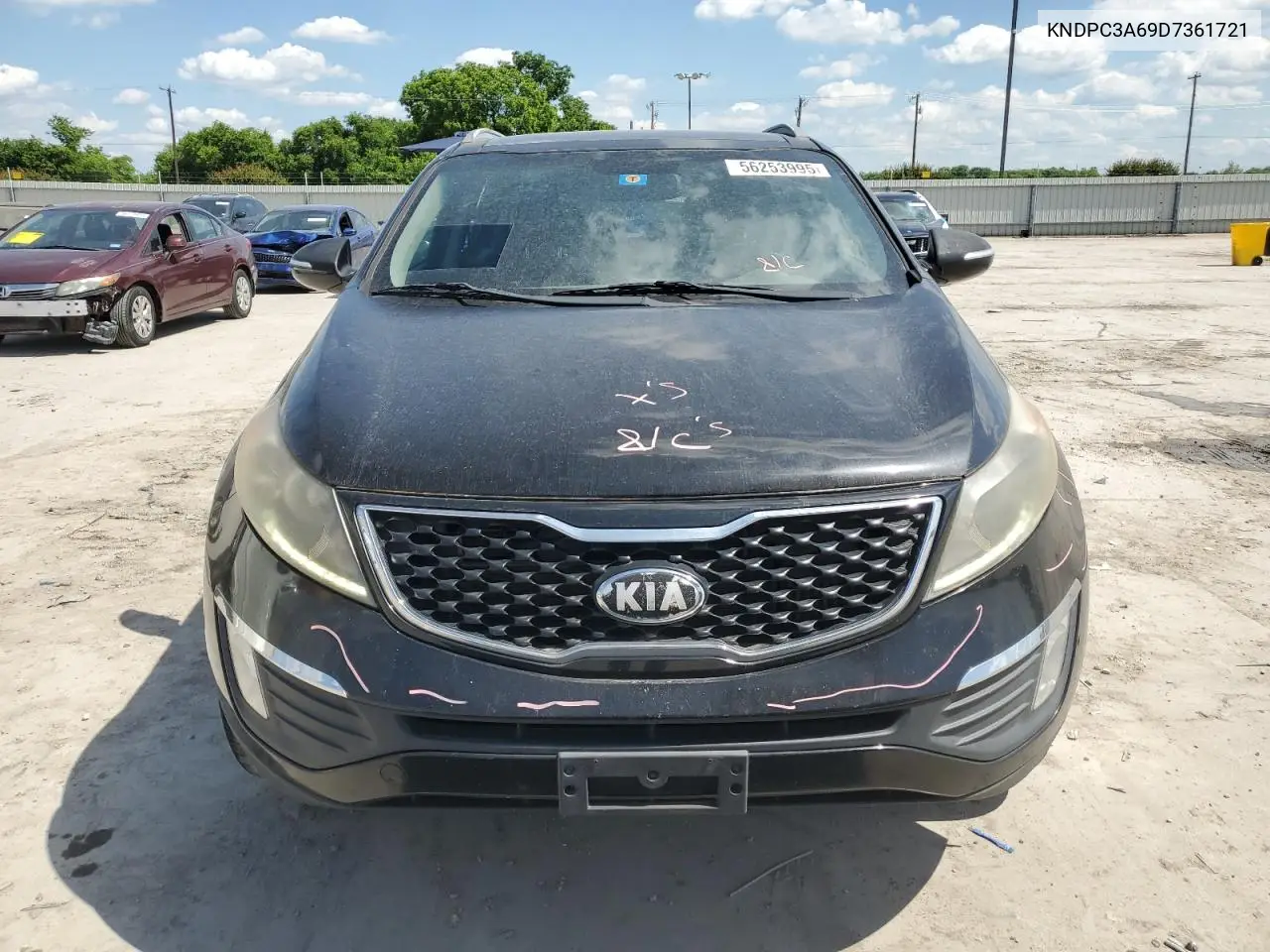 2013 Kia Sportage Sx VIN: KNDPC3A69D7361721 Lot: 56253995