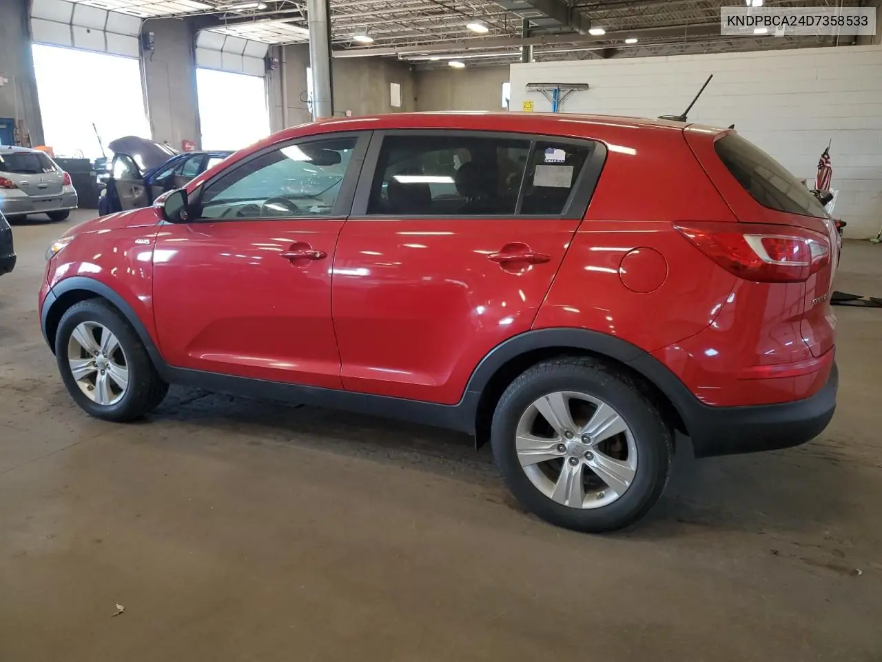 2013 Kia Sportage Lx VIN: KNDPBCA24D7358533 Lot: 56638175