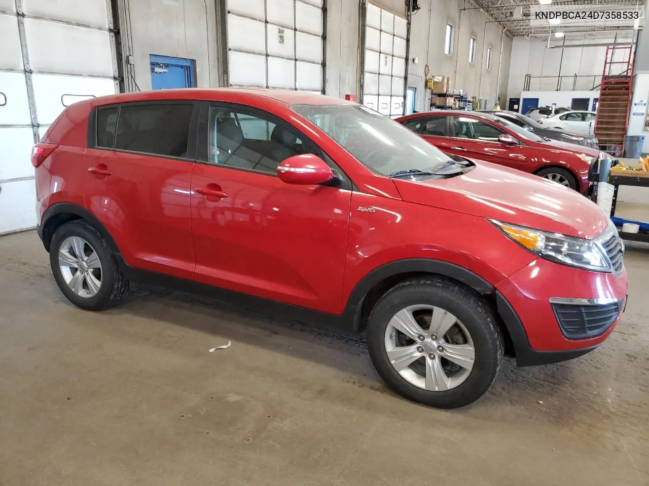 2013 Kia Sportage Lx VIN: KNDPBCA24D7358533 Lot: 56638175