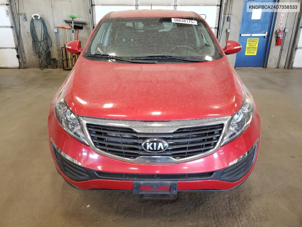 2013 Kia Sportage Lx VIN: KNDPBCA24D7358533 Lot: 56638175