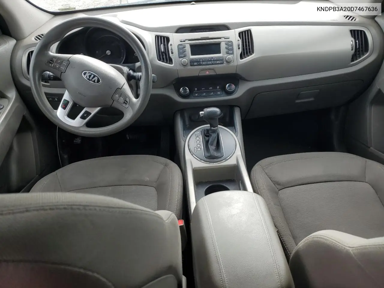 2013 Kia Sportage Base VIN: KNDPB3A20D7467636 Lot: 56928715