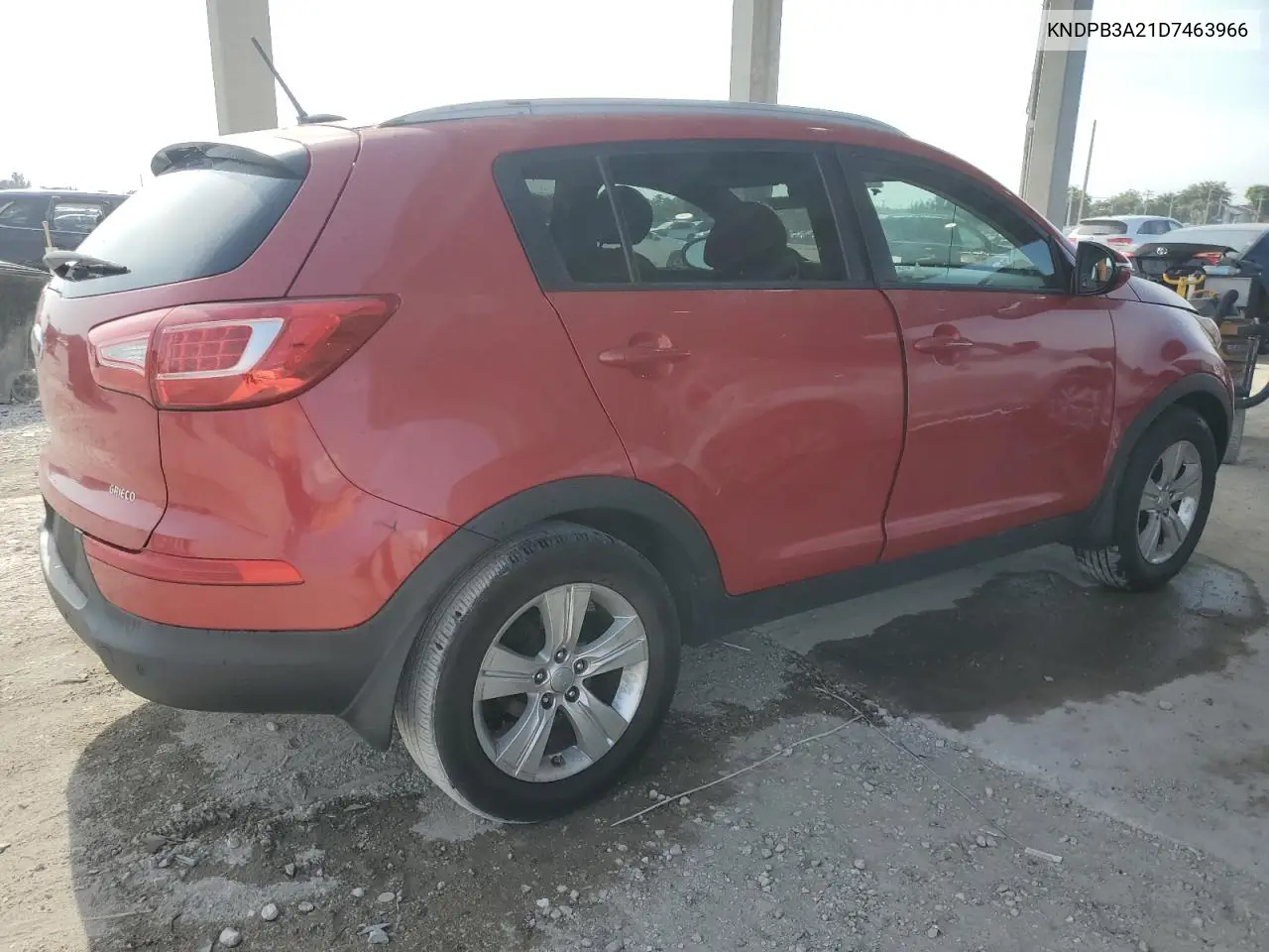 2013 Kia Sportage Base VIN: KNDPB3A21D7463966 Lot: 58167065