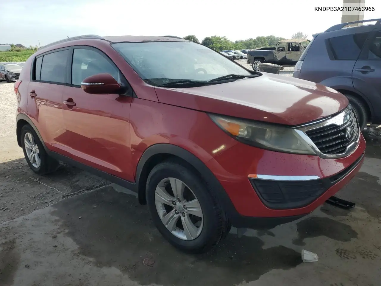 2013 Kia Sportage Base VIN: KNDPB3A21D7463966 Lot: 58167065