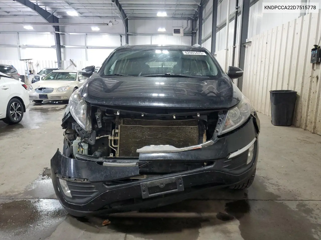 2013 Kia Sportage Ex VIN: KNDPCCA22D7515778 Lot: 62065425