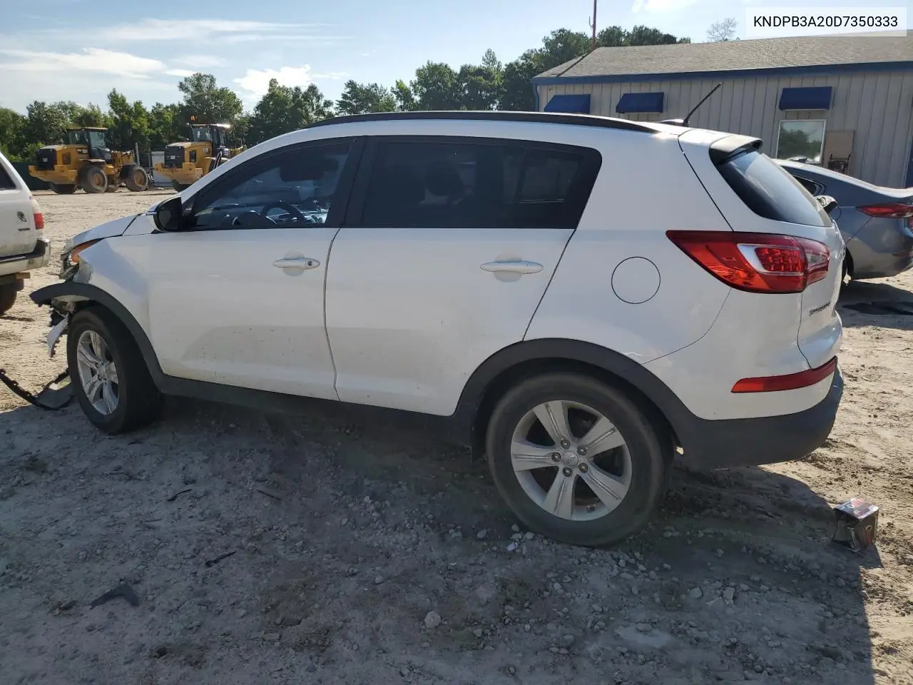 2013 Kia Sportage Base VIN: KNDPB3A20D7350333 Lot: 62998905