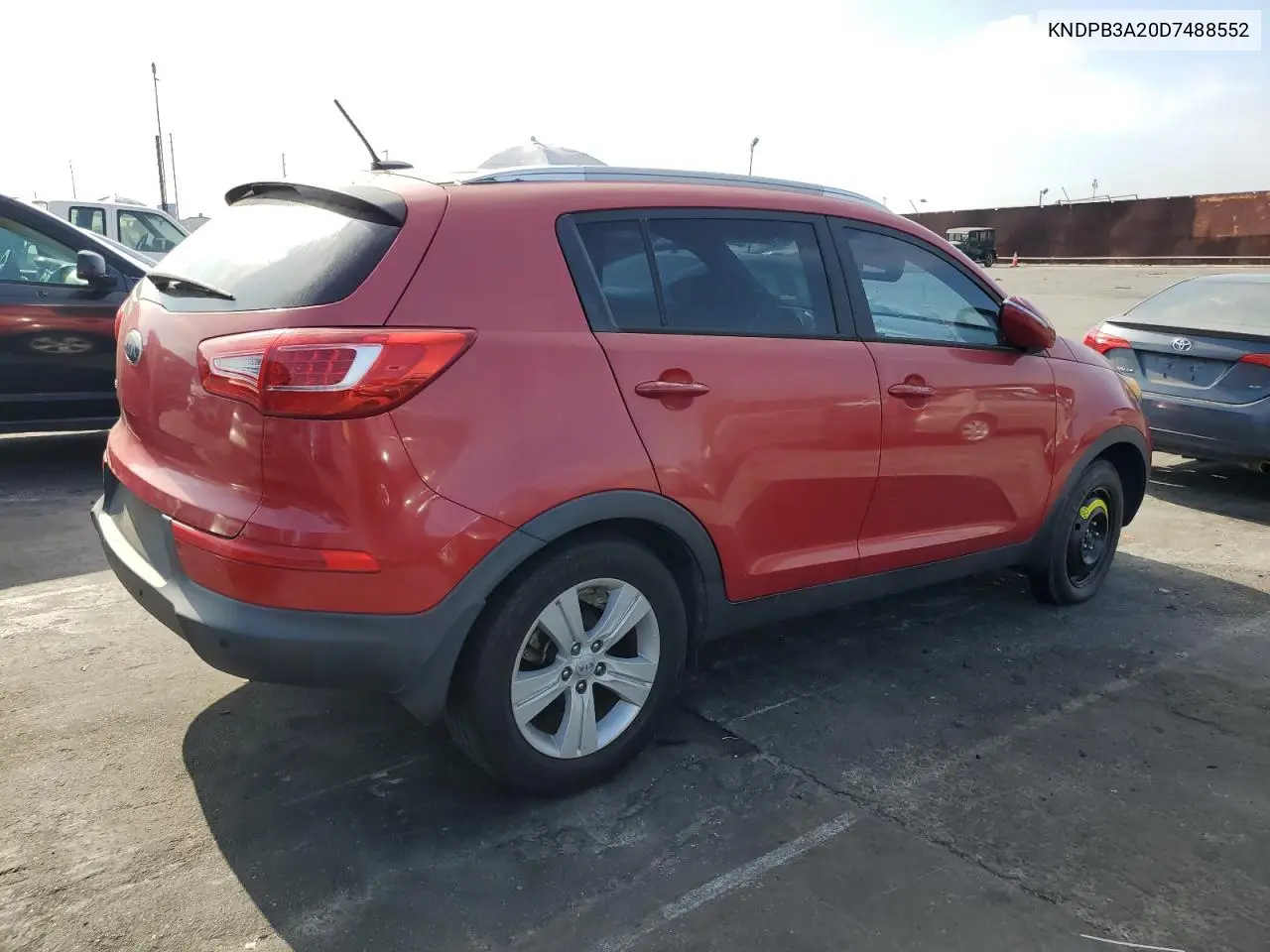 2013 Kia Sportage Base VIN: KNDPB3A20D7488552 Lot: 63235965