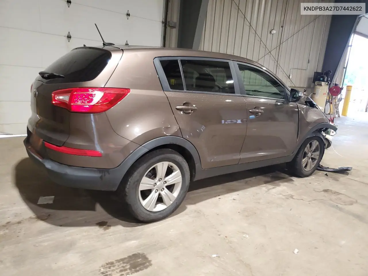 2013 Kia Sportage Base VIN: KNDPB3A27D7442622 Lot: 63309075
