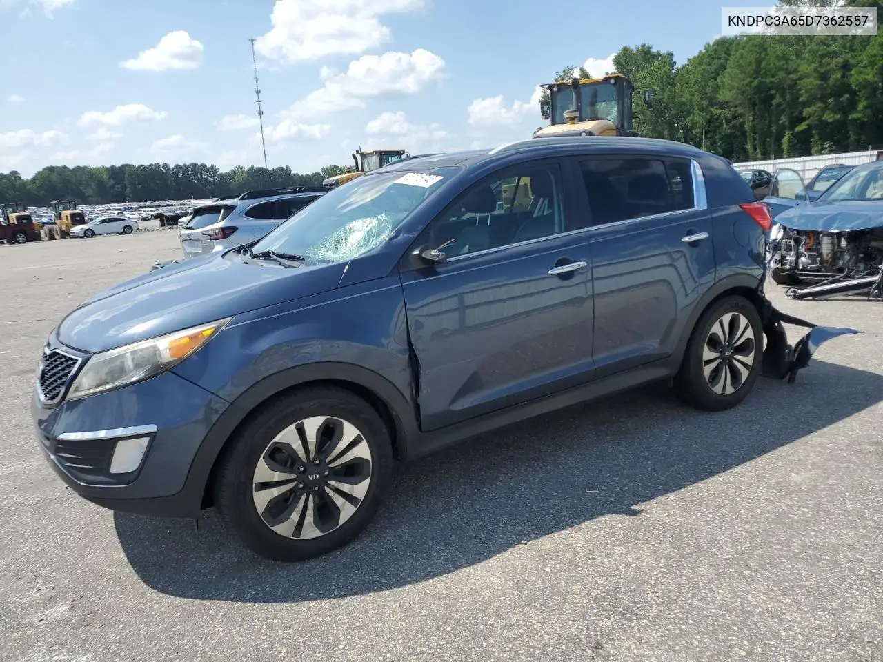 2013 Kia Sportage Sx VIN: KNDPC3A65D7362557 Lot: 66116745
