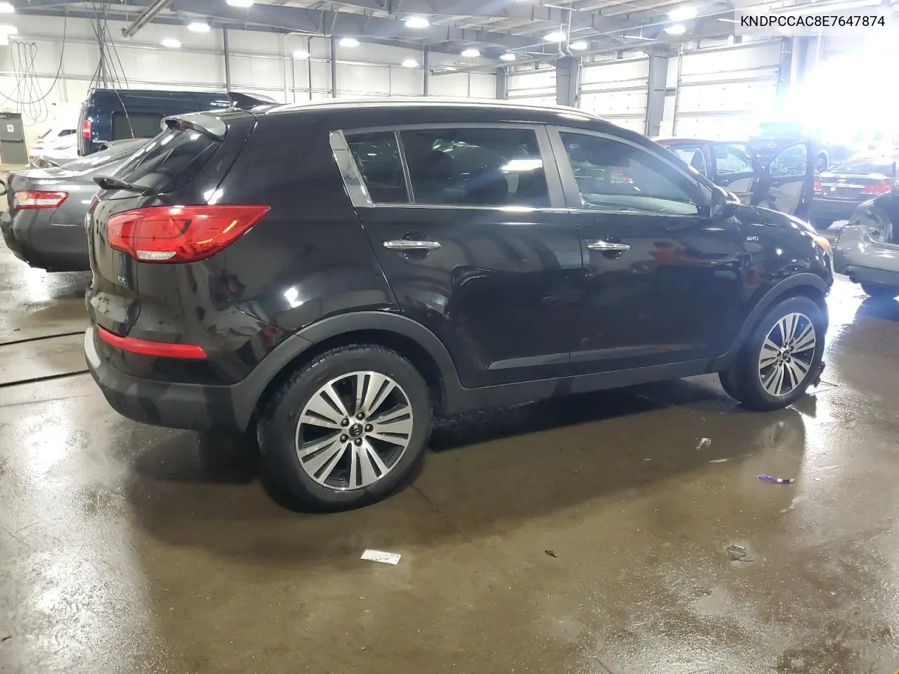 2014 Kia Sportage Ex VIN: KNDPCCAC8E7647874 Lot: 56419395