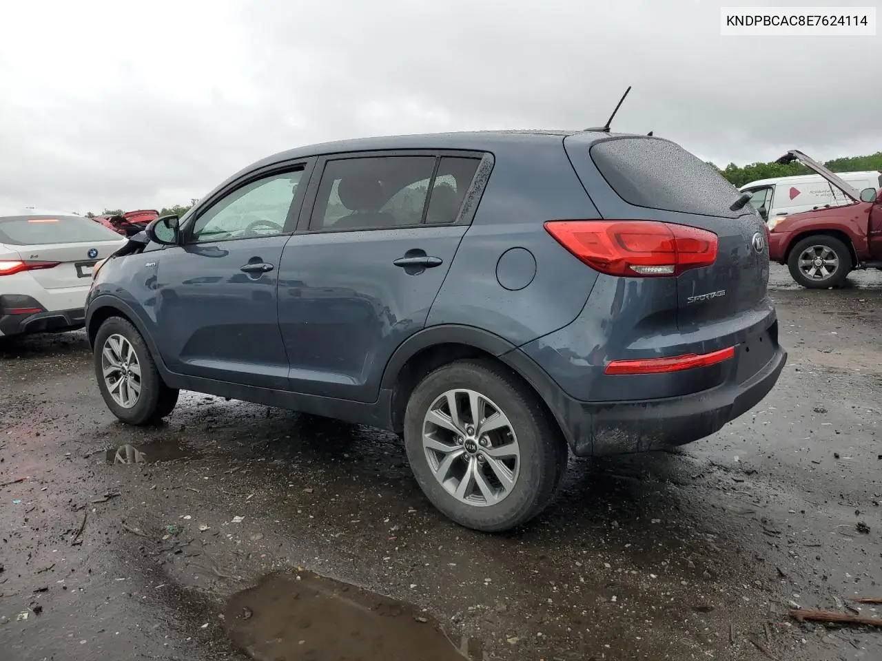 2014 Kia Sportage Lx VIN: KNDPBCAC8E7624114 Lot: 56702875