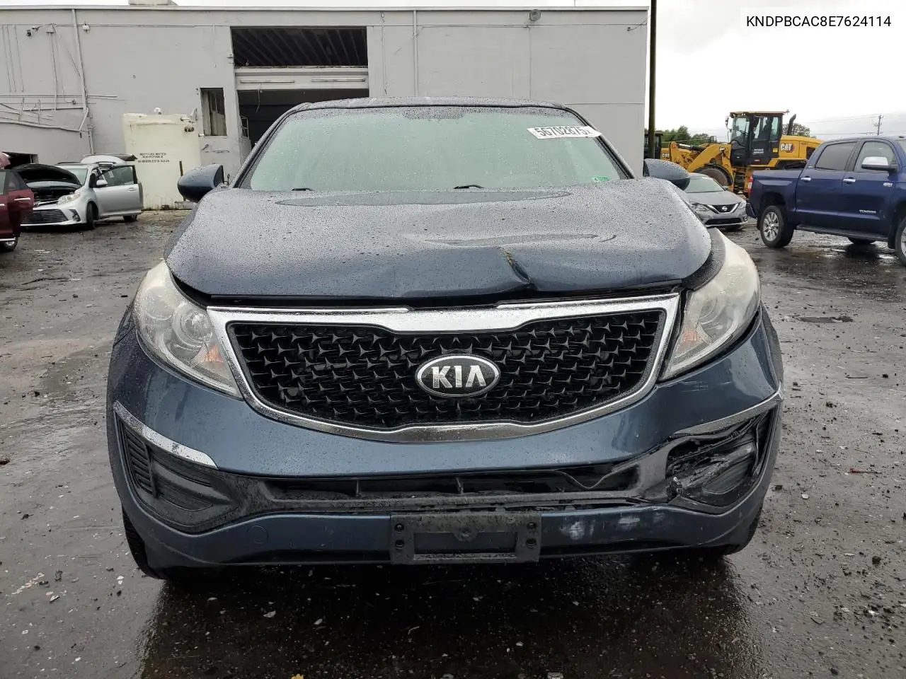 2014 Kia Sportage Lx VIN: KNDPBCAC8E7624114 Lot: 56702875