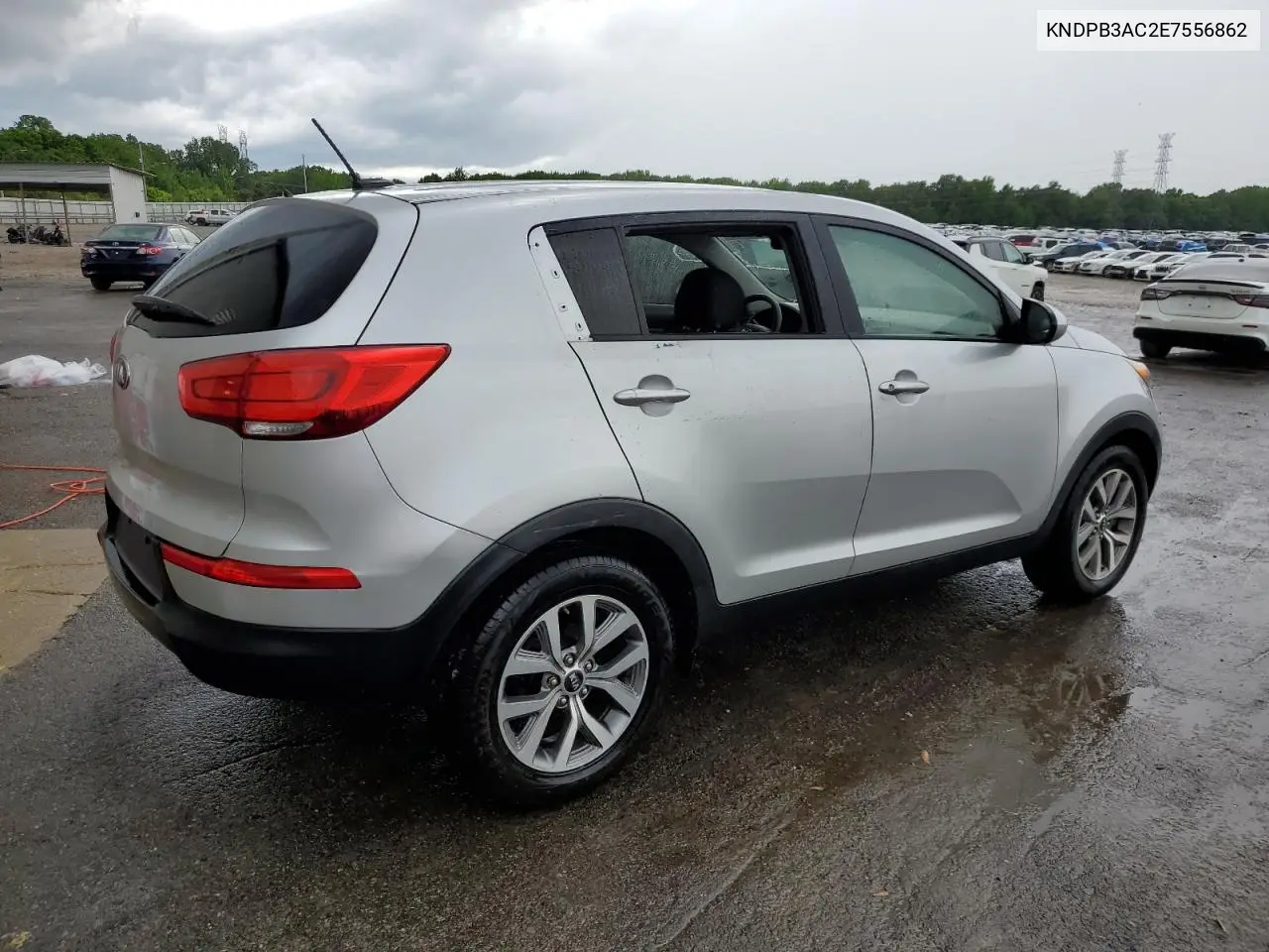 2014 Kia Sportage Base VIN: KNDPB3AC2E7556862 Lot: 56848685