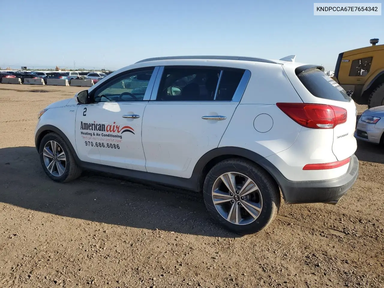 2014 Kia Sportage Sx VIN: KNDPCCA67E7654342 Lot: 62549445