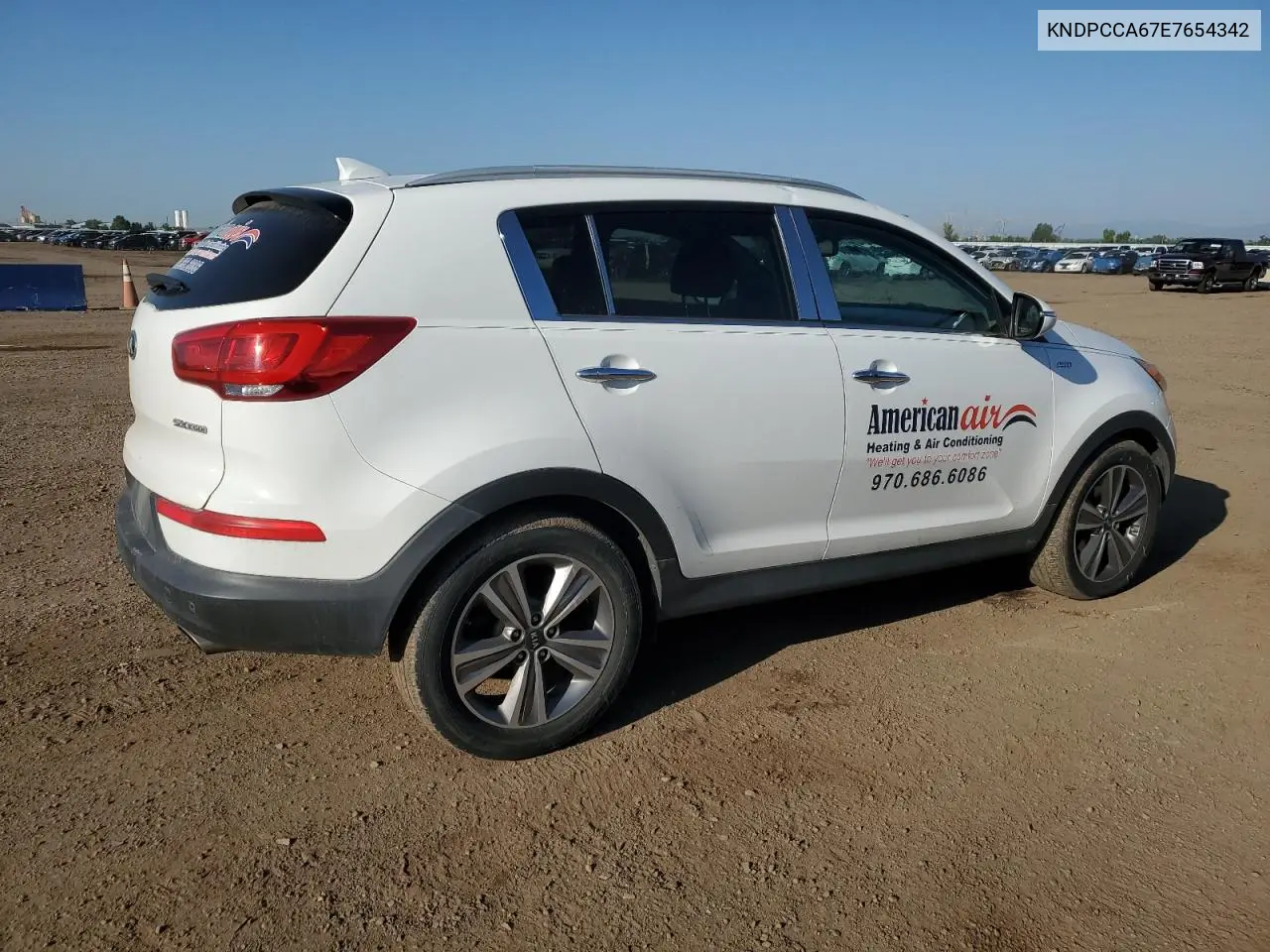 2014 Kia Sportage Sx VIN: KNDPCCA67E7654342 Lot: 62549445