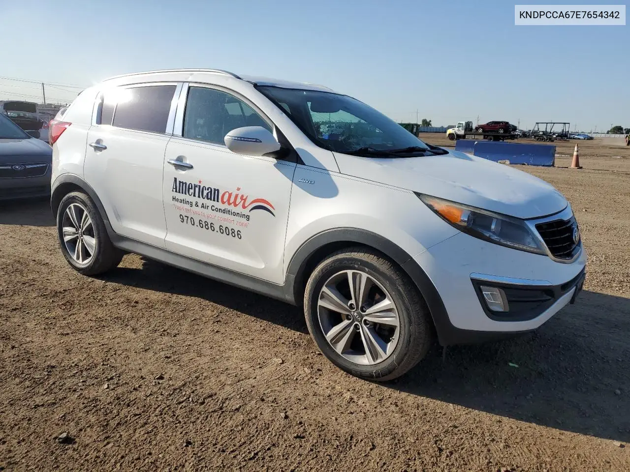 2014 Kia Sportage Sx VIN: KNDPCCA67E7654342 Lot: 62549445
