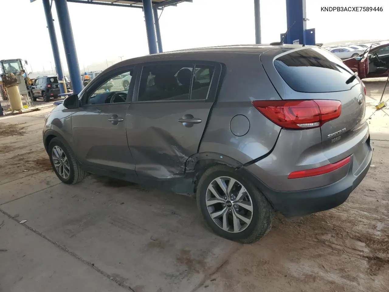 2014 Kia Sportage Base VIN: KNDPB3ACXE7589446 Lot: 62612575
