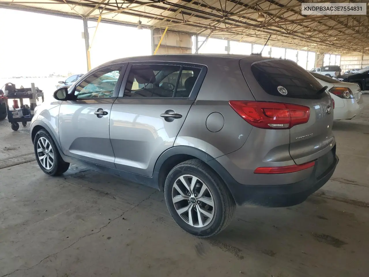 2014 Kia Sportage Base VIN: KNDPB3AC3E7554831 Lot: 62950915