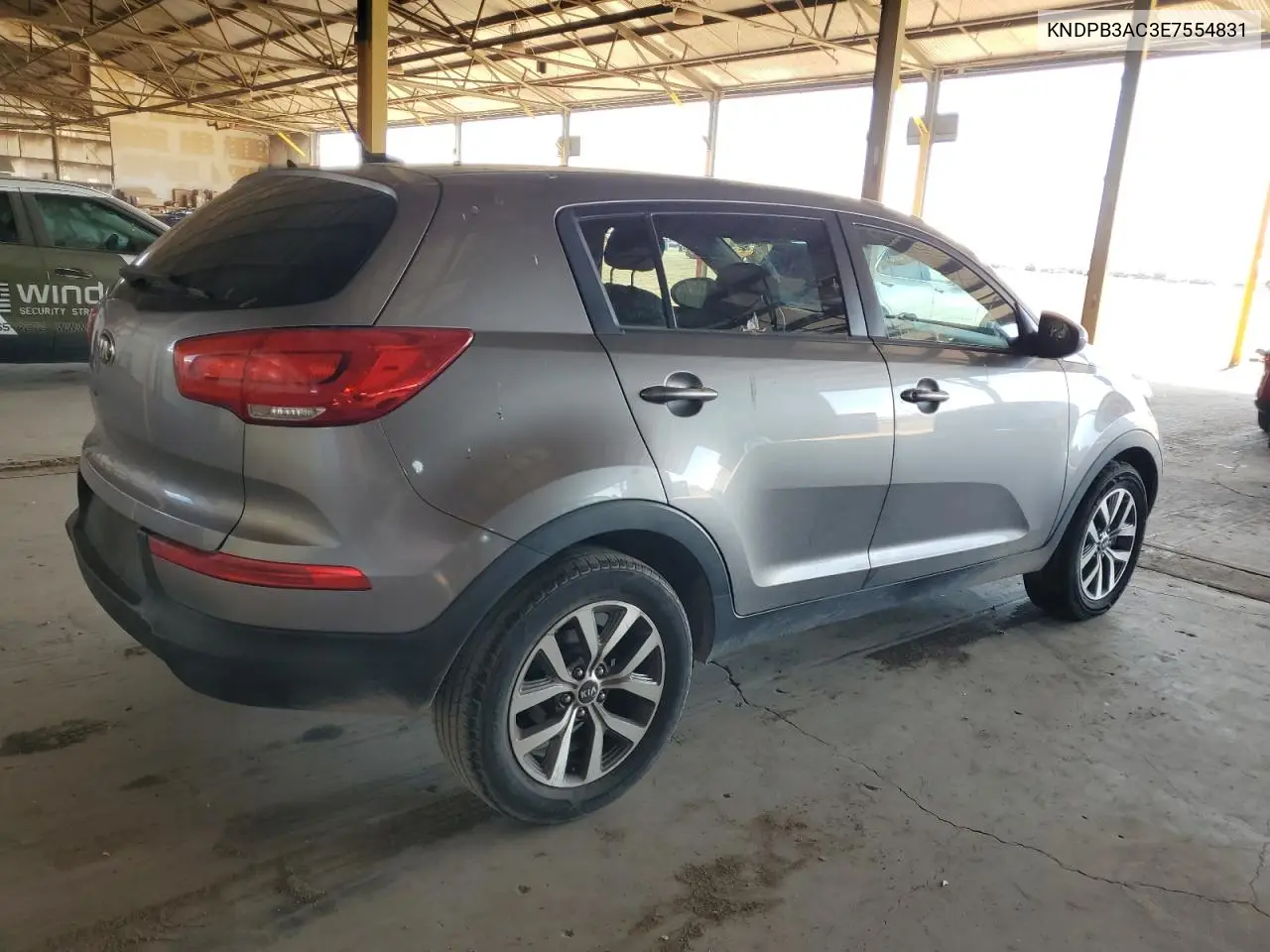 2014 Kia Sportage Base VIN: KNDPB3AC3E7554831 Lot: 62950915