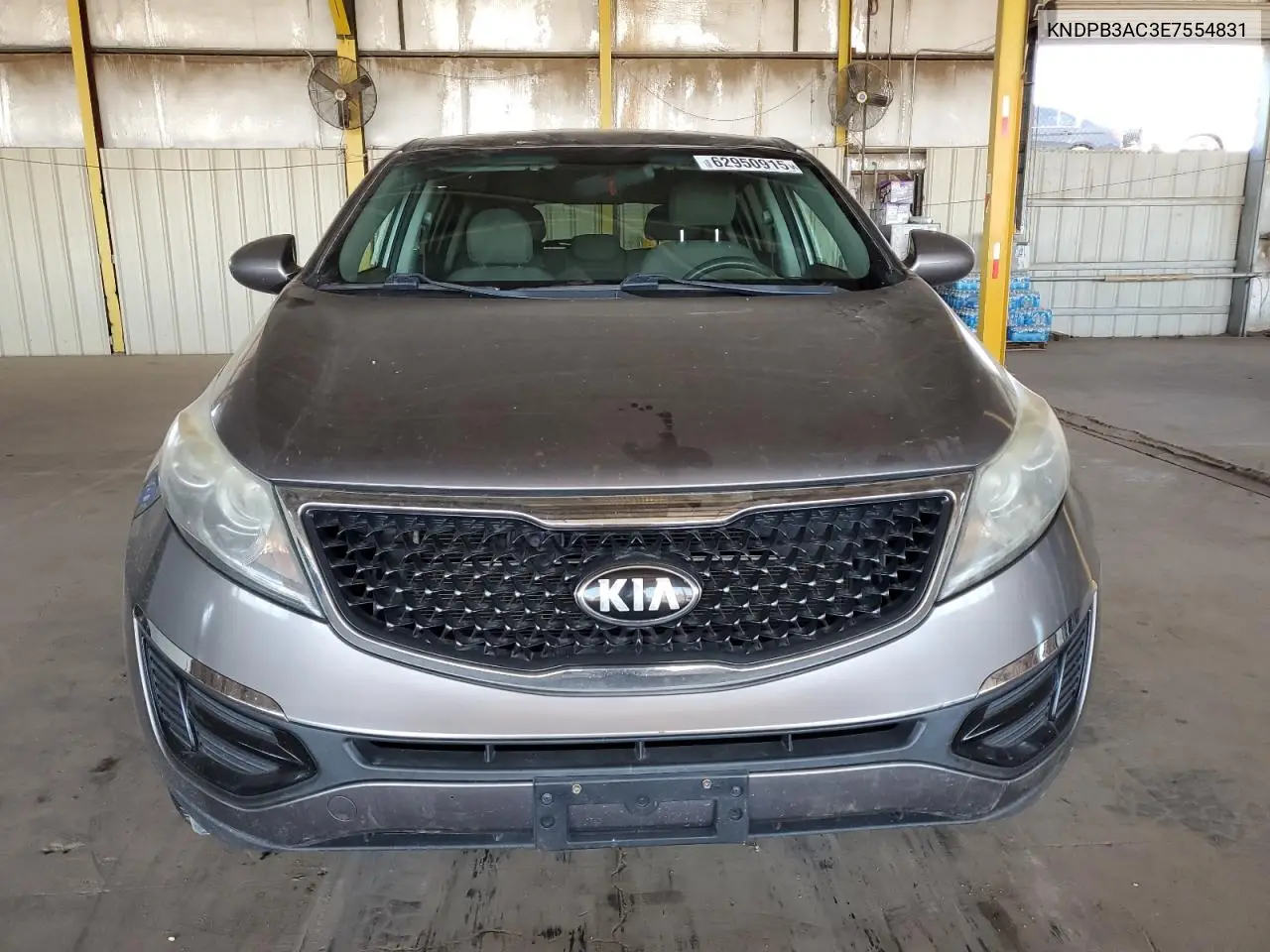 2014 Kia Sportage Base VIN: KNDPB3AC3E7554831 Lot: 62950915