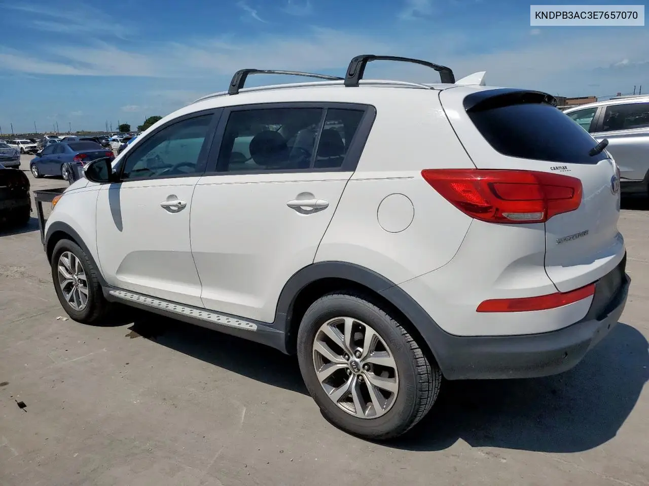 2014 Kia Sportage Base VIN: KNDPB3AC3E7657070 Lot: 63137795
