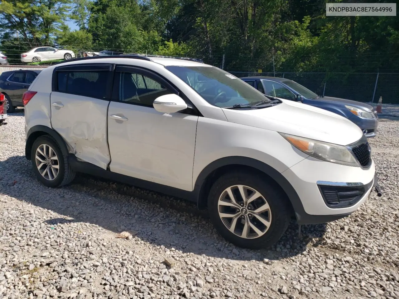 2014 Kia Sportage Base VIN: KNDPB3AC8E7564996 Lot: 65767755
