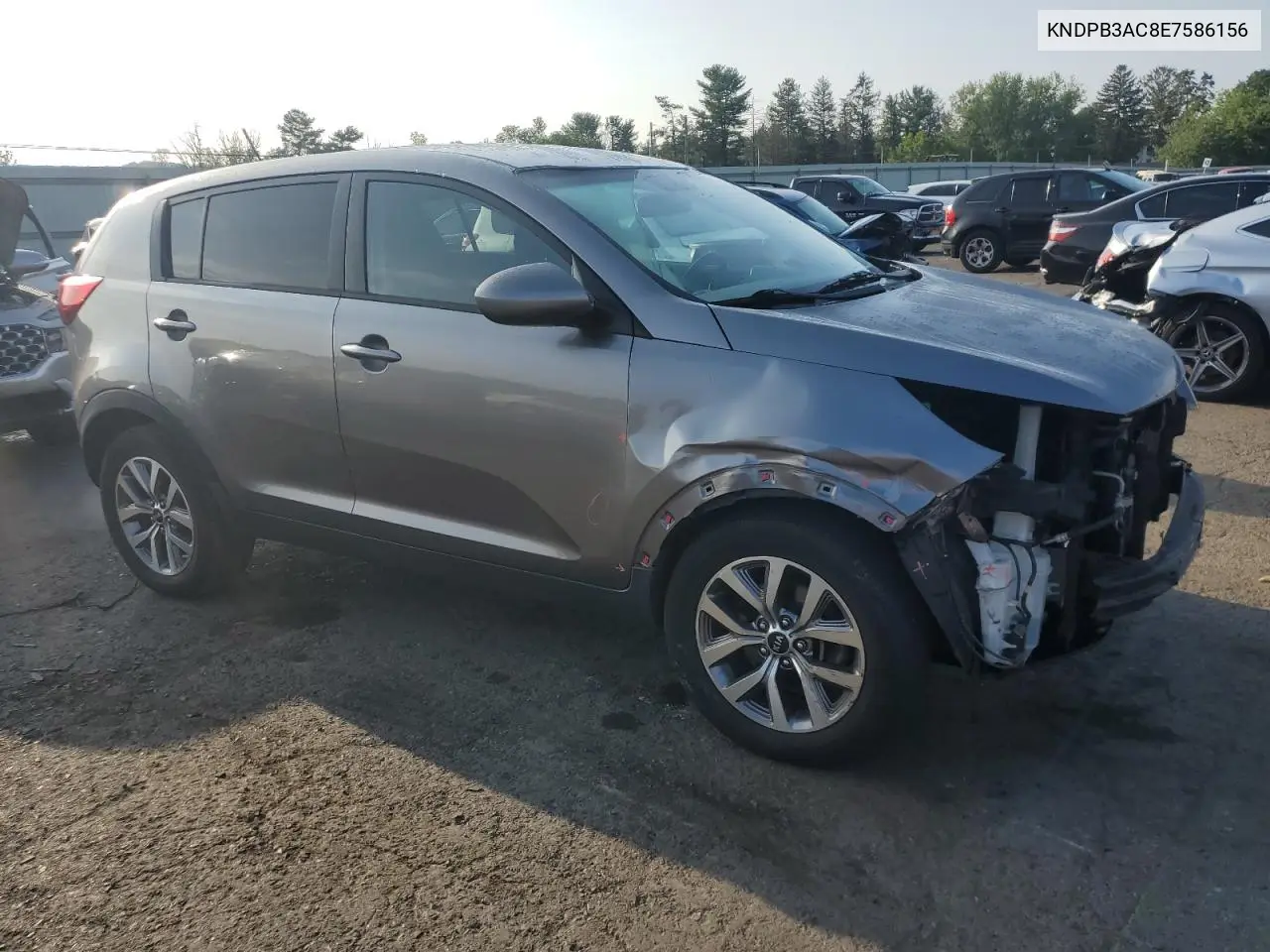2014 Kia Sportage Base VIN: KNDPB3AC8E7586156 Lot: 65992215