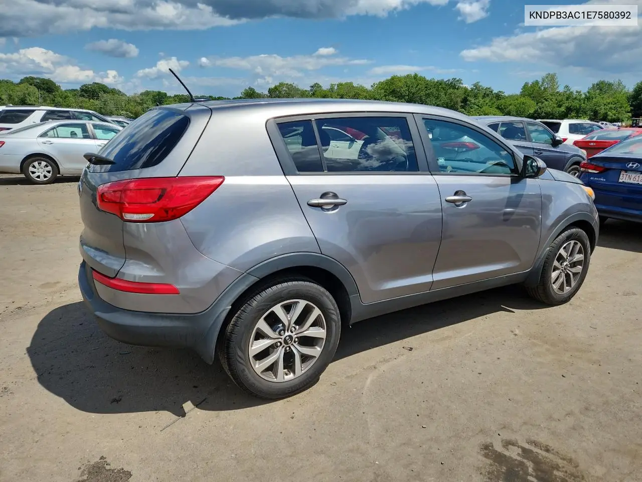 2014 Kia Sportage Base VIN: KNDPB3AC1E7580392 Lot: 66259915