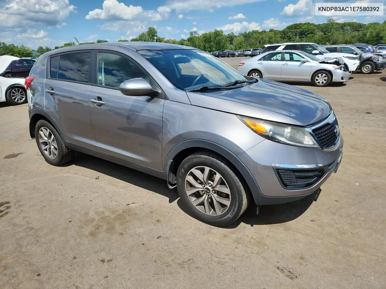 2014 Kia Sportage Base VIN: KNDPB3AC1E7580392 Lot: 66259915