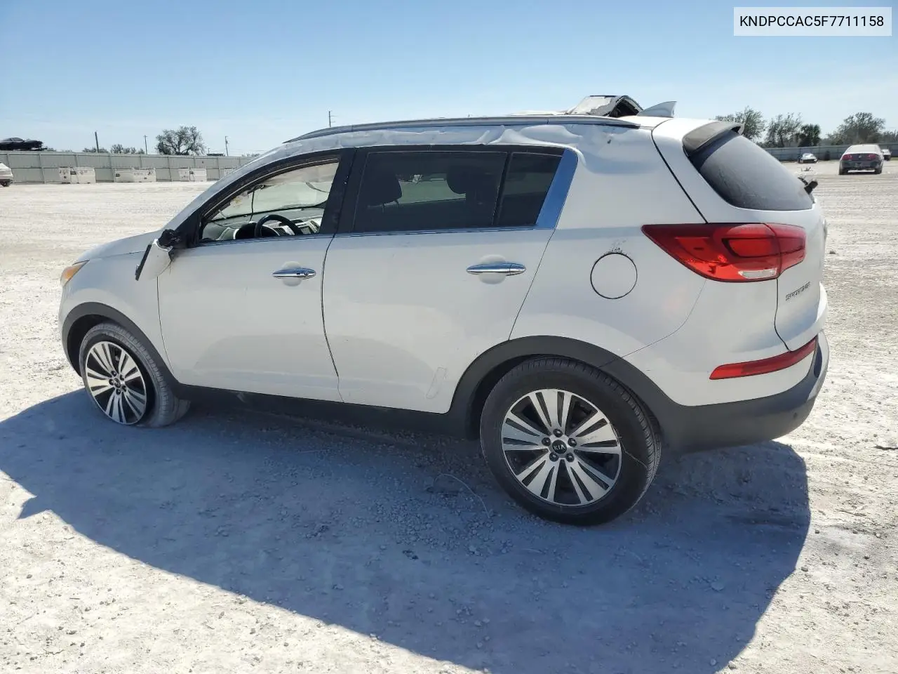 2015 Kia Sportage Ex VIN: KNDPCCAC5F7711158 Lot: 45670445