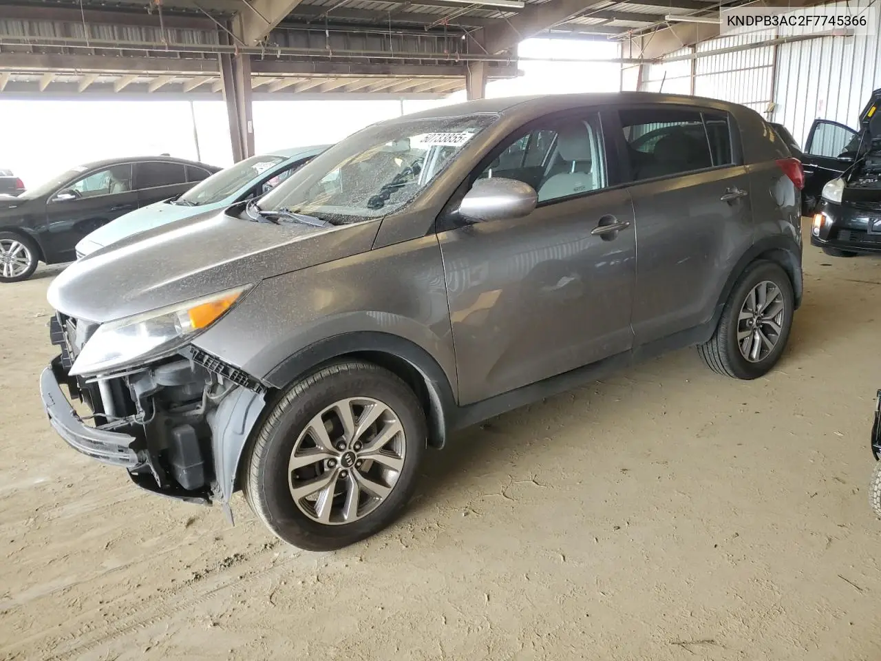2015 Kia Sportage Lx VIN: KNDPB3AC2F7745366 Lot: 50733855